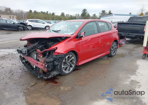 2017 Toyota Corolla Im z USA, uszkodzony, nr VIN JTNKARJE4HJ527965